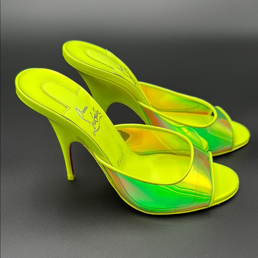 Christian Louboutin Yellow Heels Bold Statement